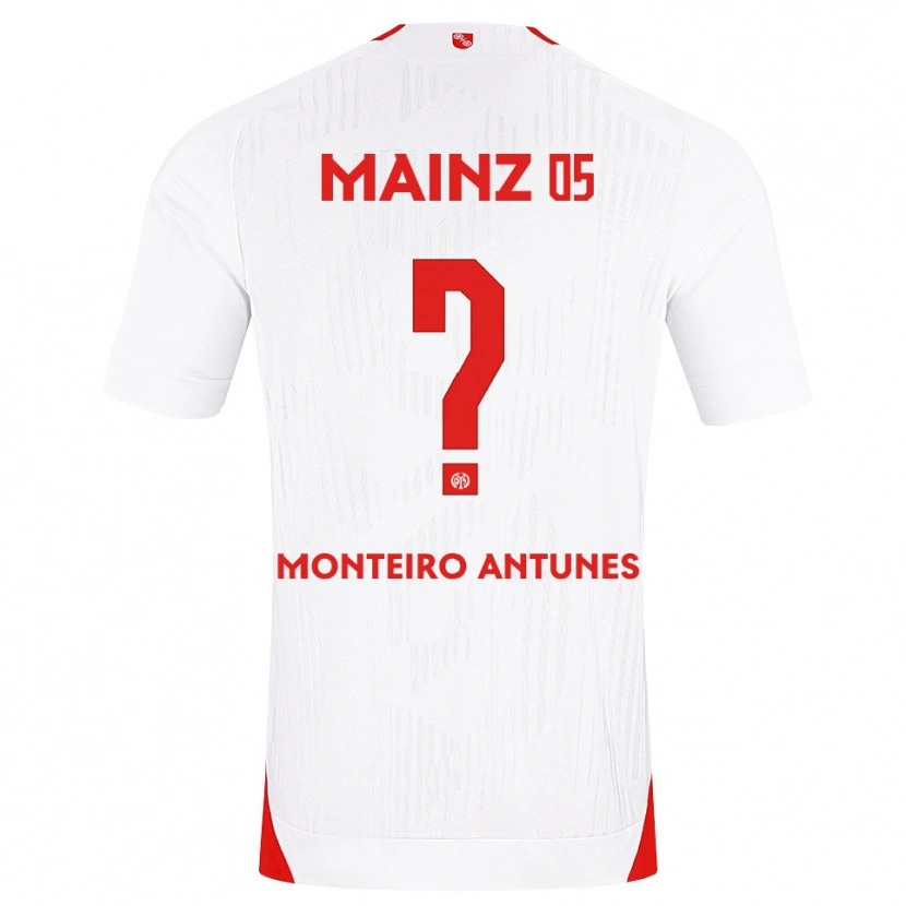 Danxen Mulher Camisola Rafael Monteiro Antunes #0 Branco Vermelho Amarelo Alternativa 2026/27 Camisa