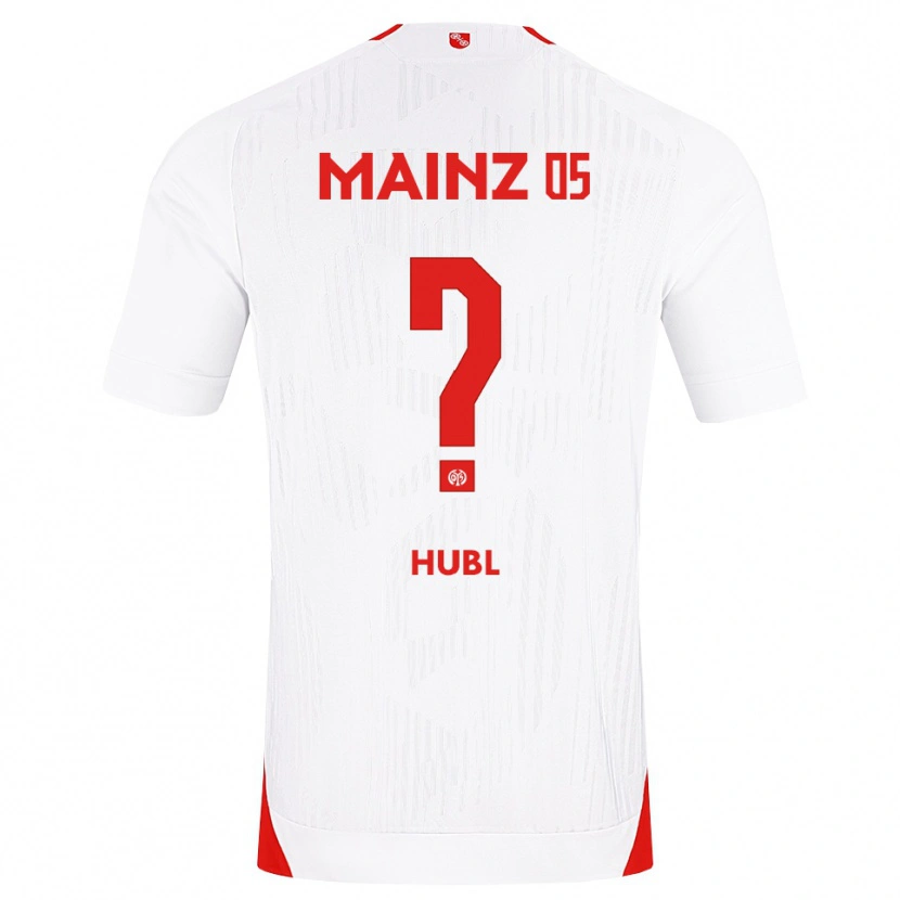 Danxen Mulher Camisola Jannis Hubl #0 Branco Vermelho Amarelo Alternativa 2026/27 Camisa