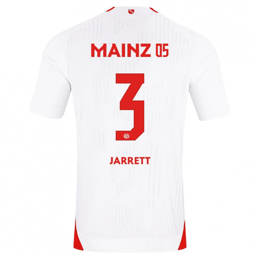Danxen Mulher Camisola Tyrone Jarrett #3 Branco Vermelho Amarelo Alternativa 2026/27 Camisa