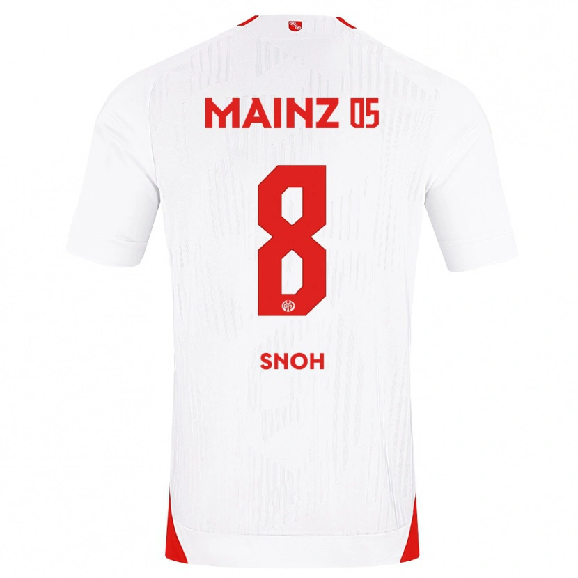 Danxen Mulher Camisola Denton Snoh #8 Branco Vermelho Amarelo Alternativa 2026/27 Camisa