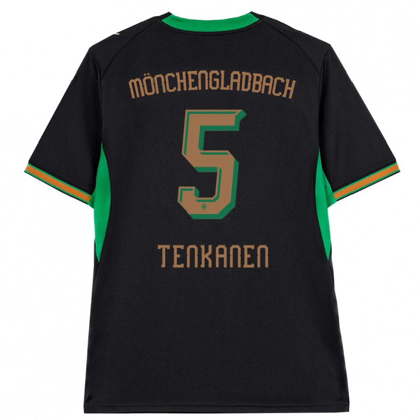 Danxen Mulher Camisola Luke Tenkanen #5 Preto Laranja Verde Marrom Alternativa 2026/27 Camisa