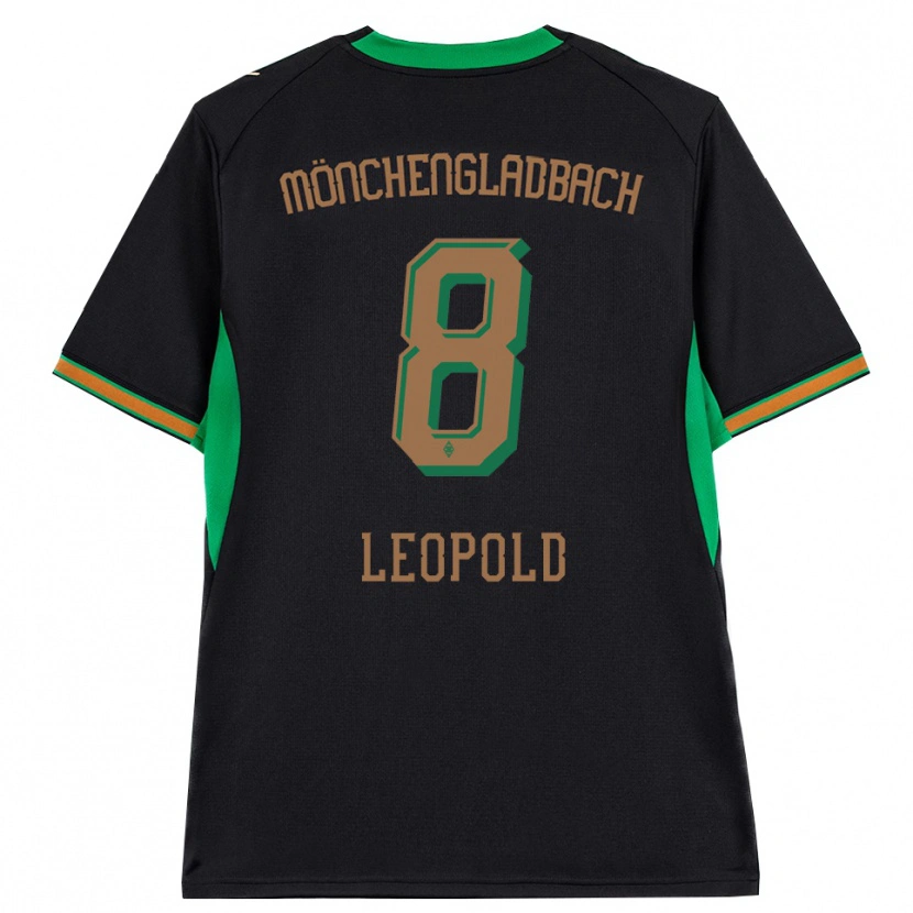 Danxen Mulher Camisola Enzo Leopold #8 Preto Laranja Verde Marrom Alternativa 2026/27 Camisa
