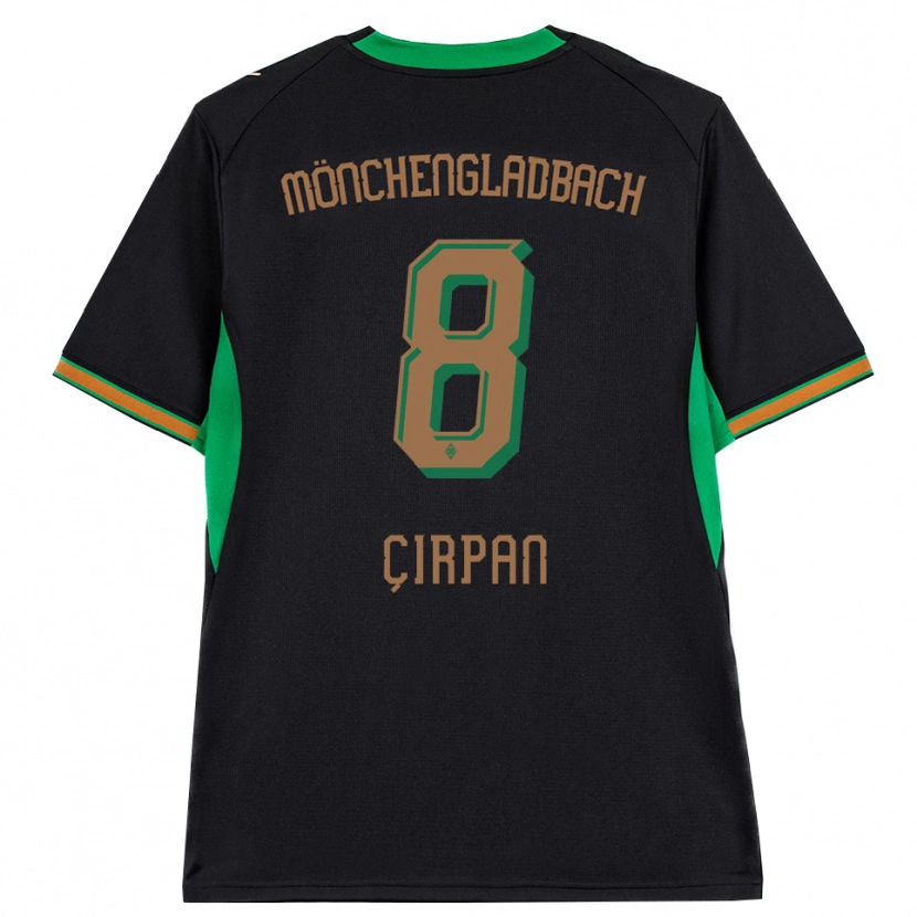 Danxen Mulher Camisola Kemal Çırpan #8 Preto Laranja Verde Marrom Alternativa 2026/27 Camisa
