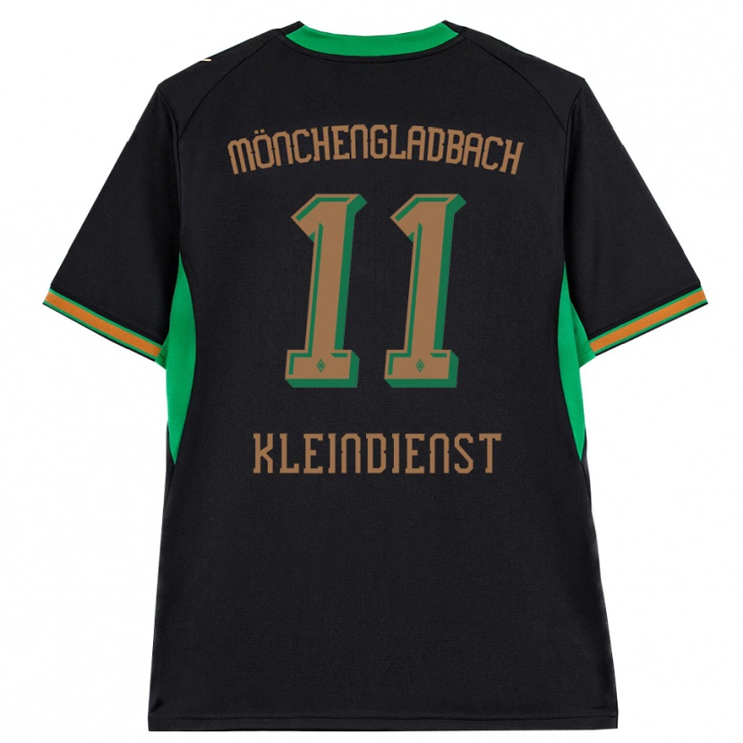 Danxen Mulher Camisola Tim Kleindienst #11 Preto Laranja Verde Marrom Alternativa 2026/27 Camisa