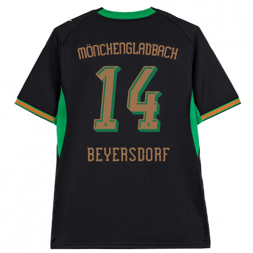 Danxen Mulher Camisola Chris Beyersdorf #14 Preto Laranja Verde Marrom Alternativa 2026/27 Camisa