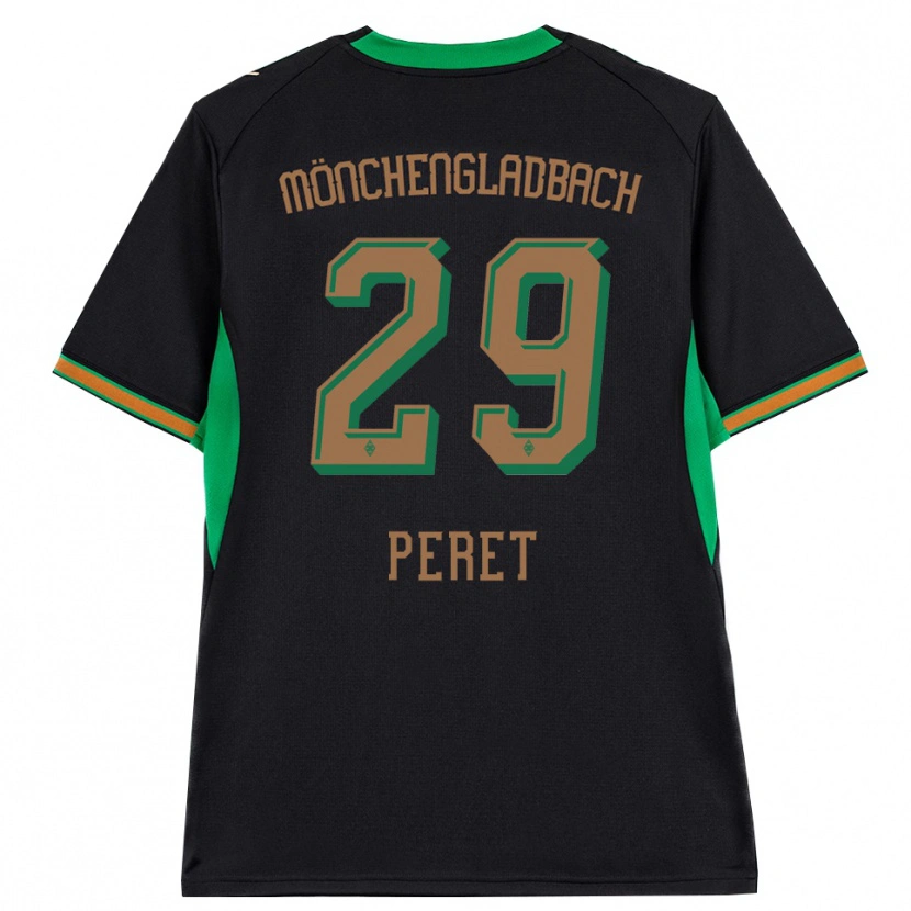 Danxen Mulher Camisola Jakub Peret #29 Preto Laranja Verde Marrom Alternativa 2026/27 Camisa