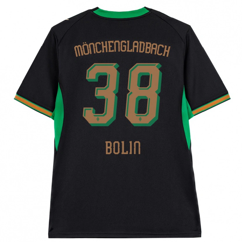 Danxen Mulher Camisola Hugo Bolin #38 Preto Laranja Verde Marrom Alternativa 2026/27 Camisa