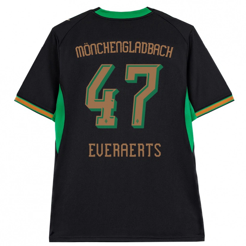 Danxen Mulher Camisola Kim Everaerts #47 Preto Laranja Verde Marrom Alternativa 2026/27 Camisa