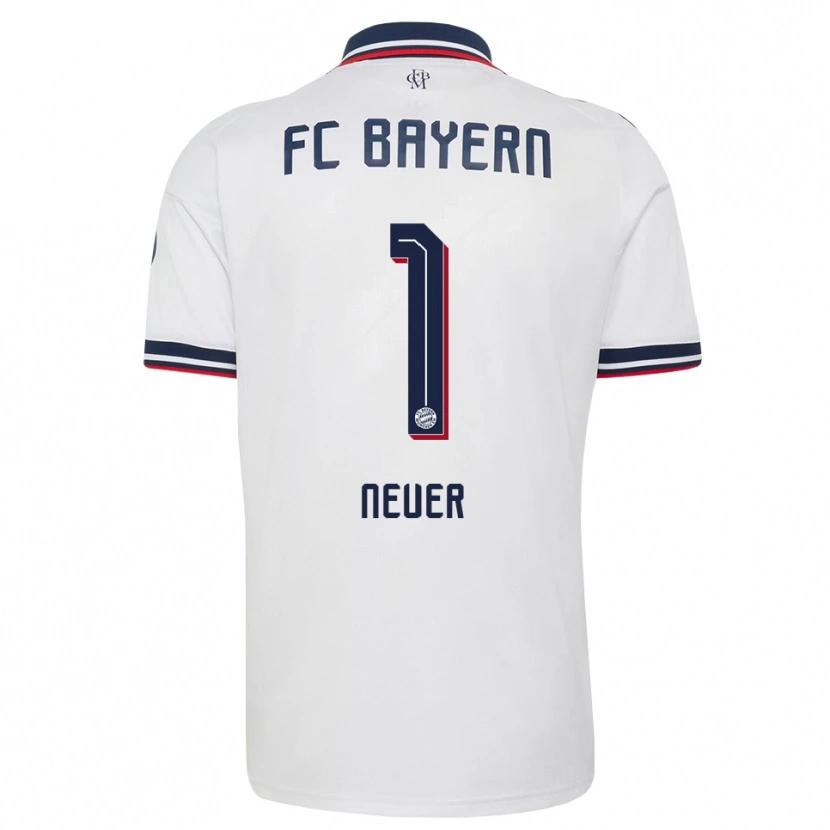 Danxen Mulher Camisola Manuel Neuer #1 Cinza Branco Vermelho Alternativa 2026/27 Camisa
