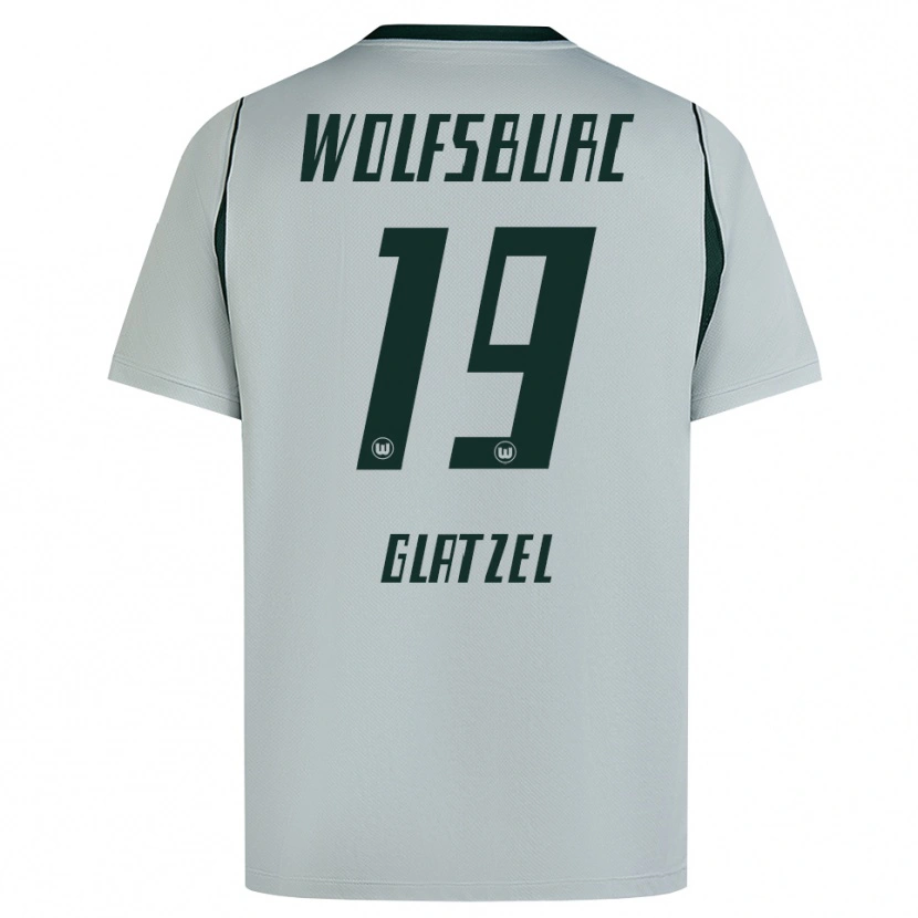 Danxen Mulher Camisola Robert Glatzel #19 Cinza Verde Alternativa 2026/27 Camisa