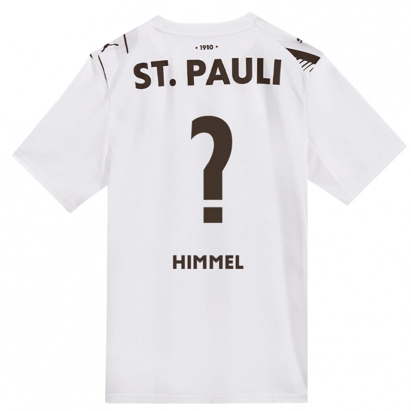 Danxen Mulher Camisola Christian Himmel #0 Café Branco Vermelho Alternativa 2026/27 Camisa