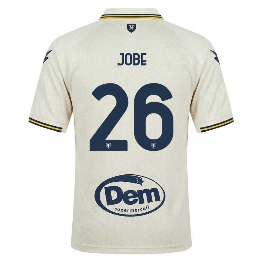 Danxen Mulher Camisola Amadou Jobe #26 Amarelo Renda Velha Preto Alternativa 2026/27 Camisa