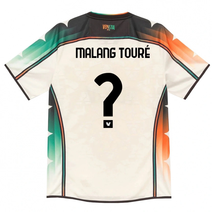 Danxen Mulher Camisola Mohamed Malang Touré #0 Amarelo Laranja Verde Renda Velha Alternativa 2026/27 Camisa