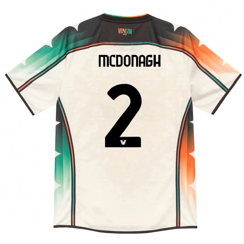 Danxen Mulher Camisola Oisin Mcdonagh #2 Amarelo Laranja Verde Renda Velha Alternativa 2026/27 Camisa