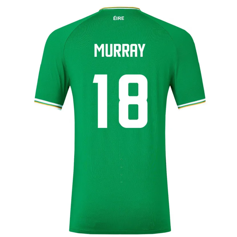 Danxen Criança Camisola Irlanda Matthew Murray #18 Verde Principal 24-26 Camisa