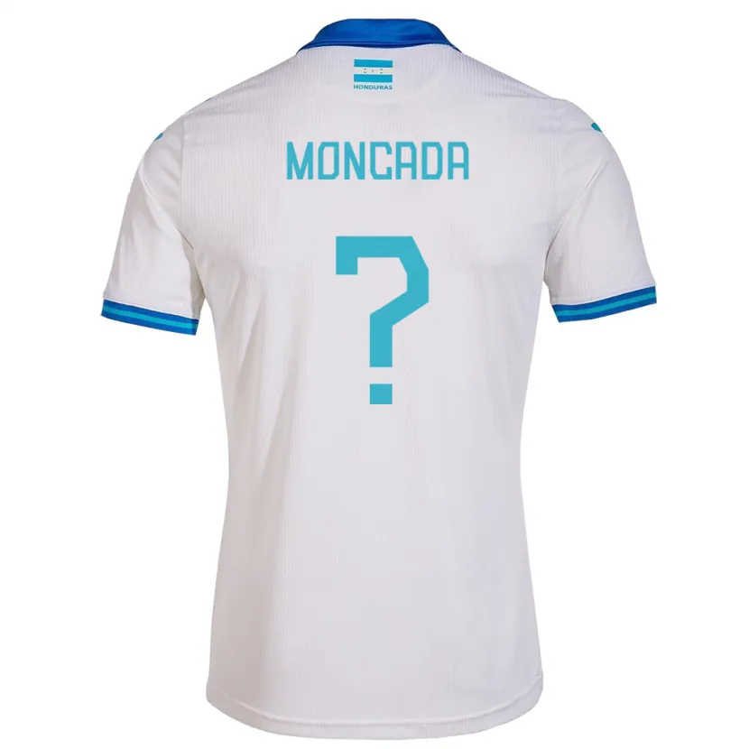 Danxen Criança Camisola Honduras Linda Moncada #0 Branco Principal 24-26 Camisa
