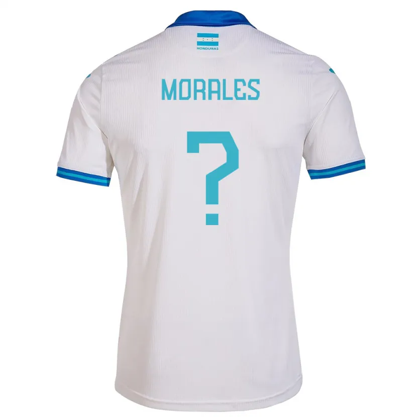 Danxen Criança Camisola Honduras Melida Morales #0 Branco Principal 24-26 Camisa