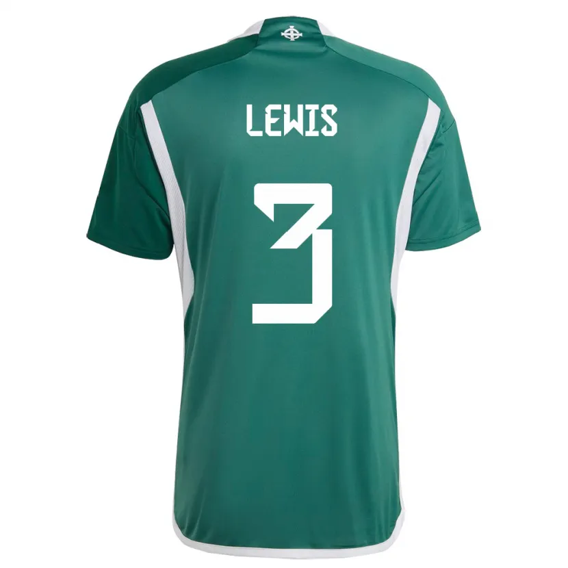 Danxen Criança Camisola Irlanda Do Norte Jamal Lewis #3 Verde Principal 24-26 Camisa