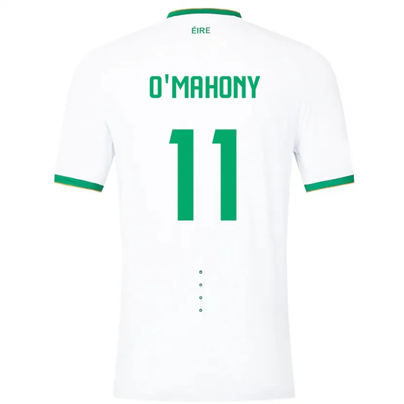 Danxen Criança Camisola Irlanda Éabha O'mahony #11 Branco Alternativa 24-26 Camisa