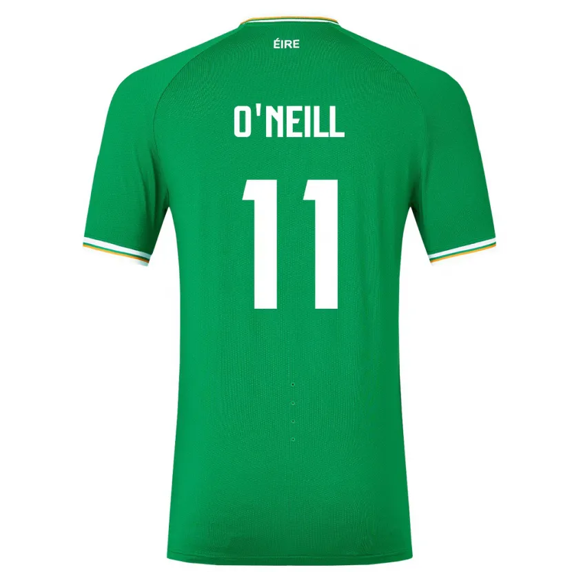 Danxen Homem Camisola Irlanda Ollie O'neill #11 Verde Principal 24-26 Camisa
