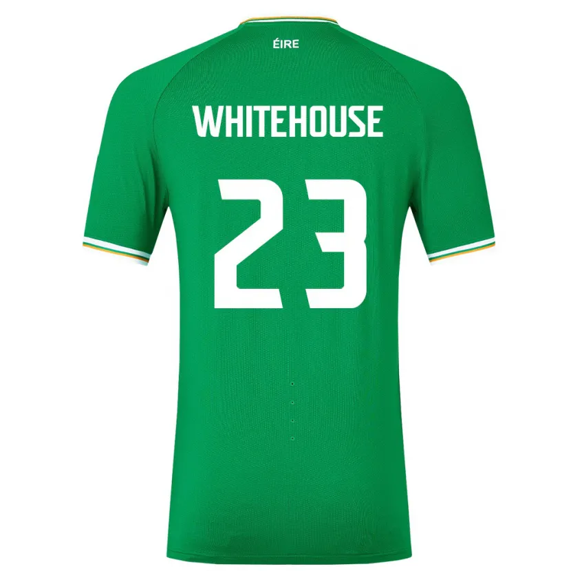 Danxen Homem Camisola Irlanda Sophie Whitehouse #23 Verde Principal 24-26 Camisa