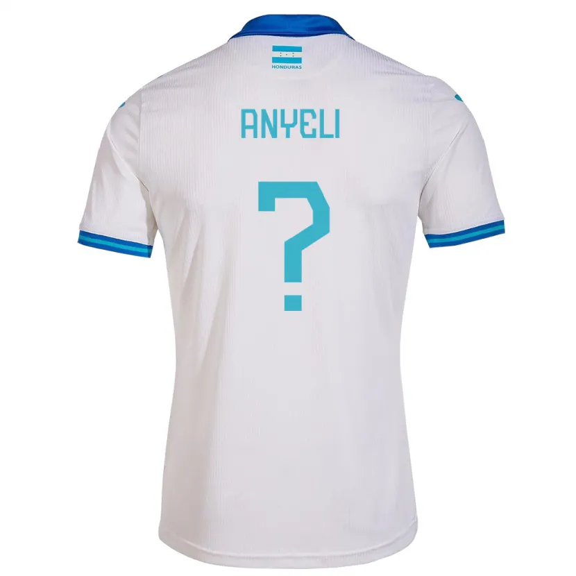 Danxen Homem Camisola Honduras Anyeli Rodriguez #0 Branco Principal 24-26 Camisa
