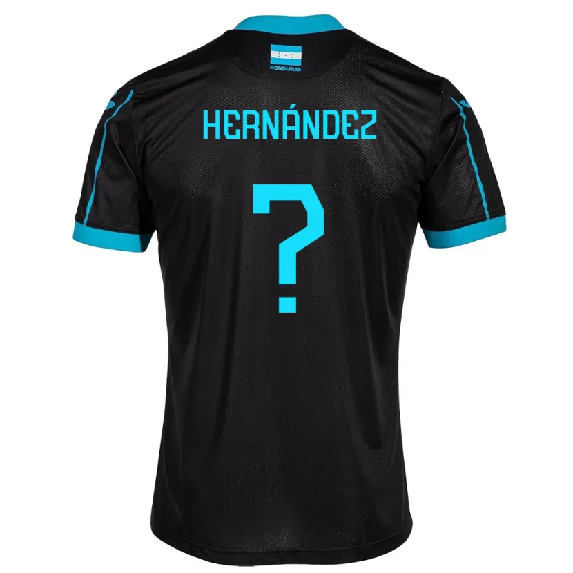 Danxen Homem Camisola Honduras Riccy Hernández #0 Preto Alternativa 24-26 Camisa