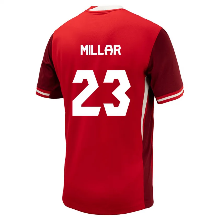 Danxen Criança Camisola Canadá Liam Millar #23 Vermelho Principal 24-26 Camisa