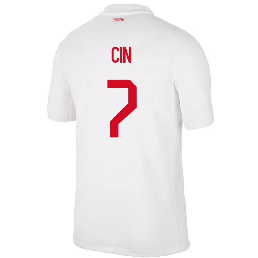 Danxen Criança Camisola Turquia Miray Cin #7 Branco Principal 24-26 Camisa