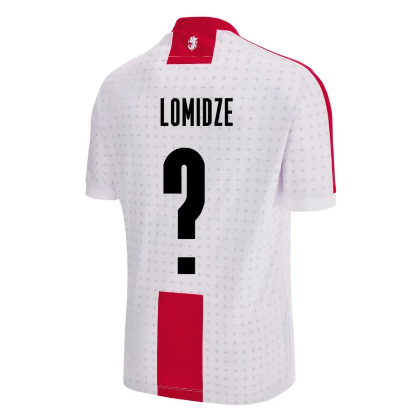 Danxen Criança Camisola Geórgia Giorgi Lomidze #0 Branco Principal 24-26 Camisa