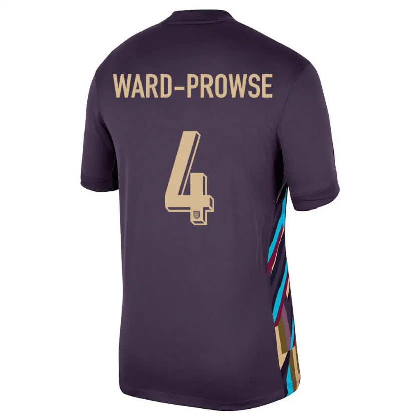 Danxen Criança Camisola Inglaterra James Ward-Prowse #4 Passa Escura Alternativa 24-26 Camisa