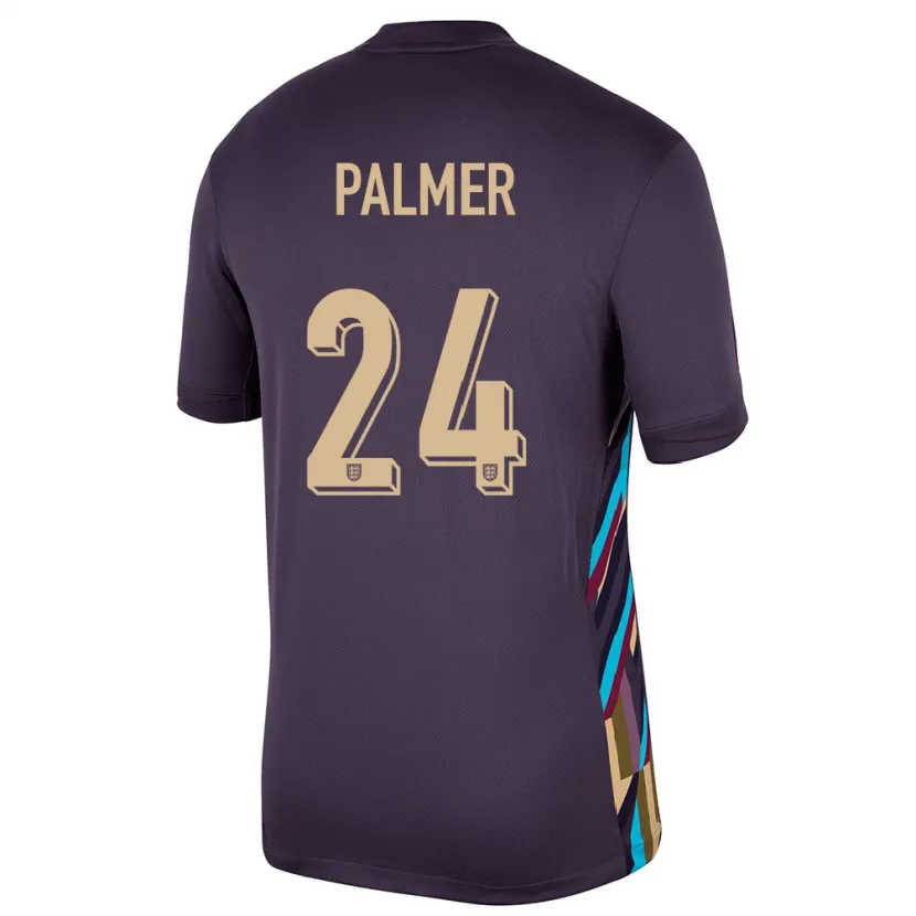 Danxen Criança Camisola Inglaterra Cole Palmer #24 Passa Escura Alternativa 24-26 Camisa
