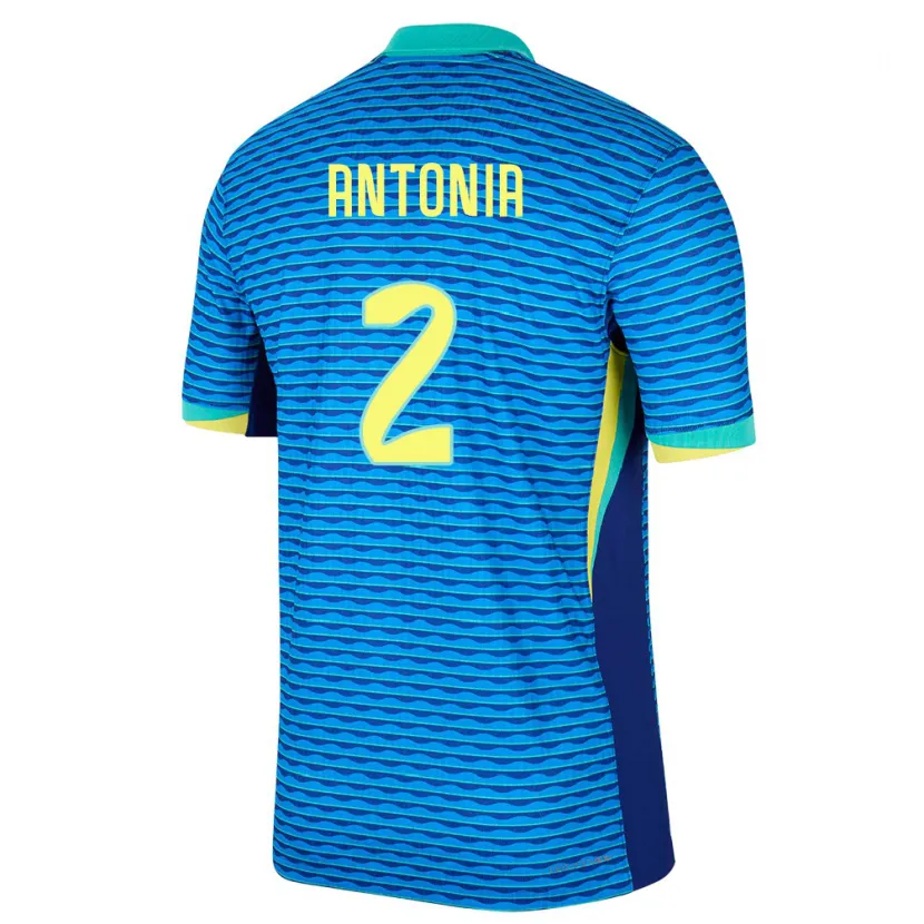 Danxen Criança Camisola Brasil Antonia #2 Azul Alternativa 24-26 Camisa