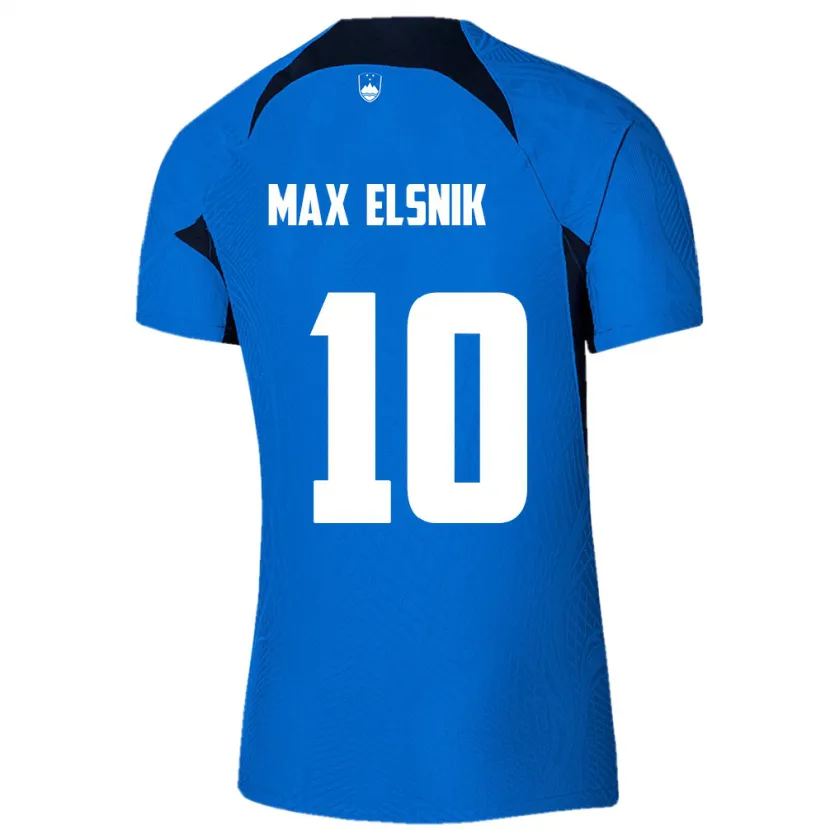 Danxen Criança Camisola Eslovênia Timi Max Elsnik #10 Azul Alternativa 24-26 Camisa