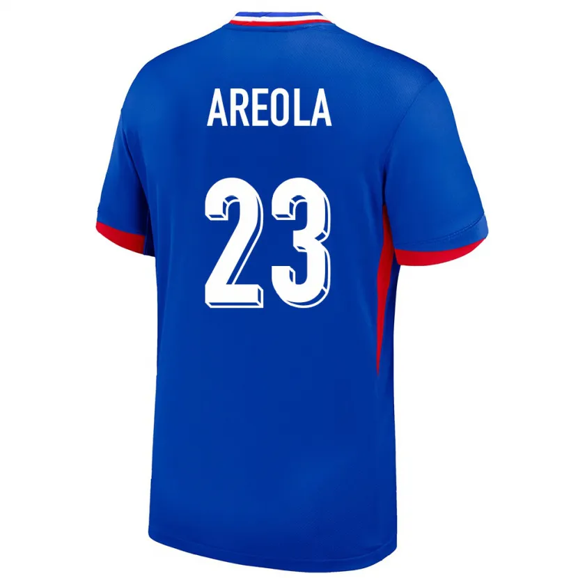 Danxen Homem Camisola França Alphonse Areola #23 Azul Principal 24-26 Camisa