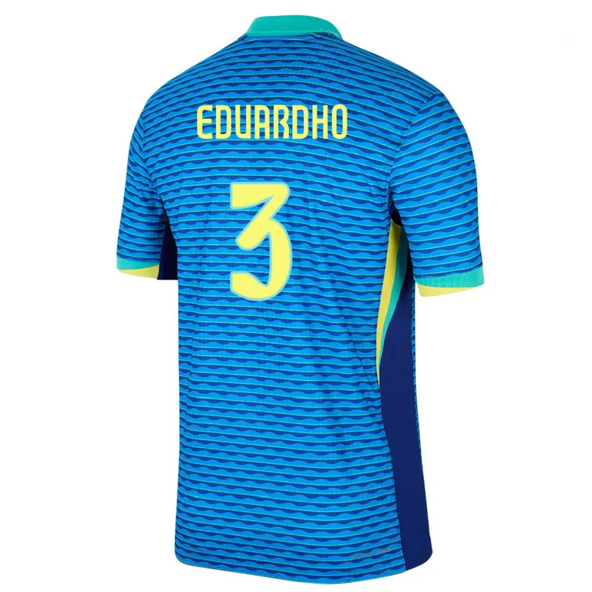 Danxen Homem Camisola Brasil Eduardho #3 Azul Alternativa 24-26 Camisa