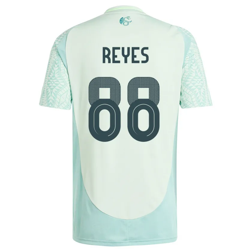 Danxen Homem Camisola México Maricarmen Reyes #88 Linho Verde Alternativa 24-26 Camisa