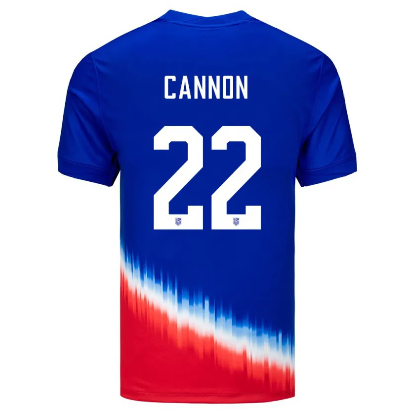 Danxen Homem Camisola Estados Unidos Reggie Cannon #22 Azul Alternativa 24-26 Camisa