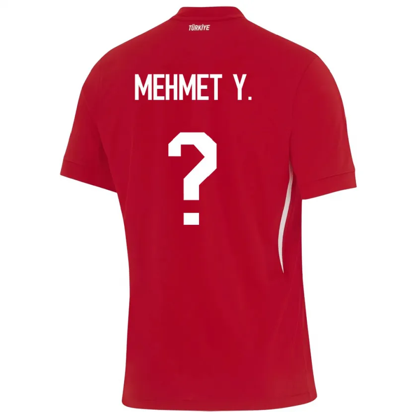 Danxen Homem Camisola Turquia Mehmet Yildirim #0 Vermelho Alternativa 24-26 Camisa