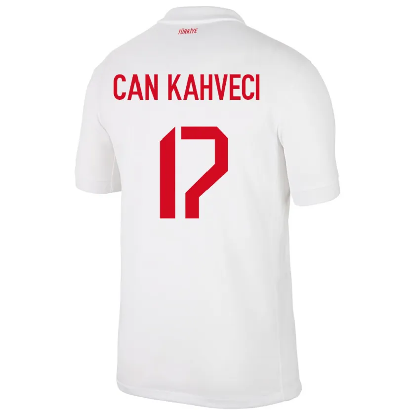 Danxen Mulher Camisola Turquia İrfan Can Kahveci #17 Branco Principal 24-26 Camisa