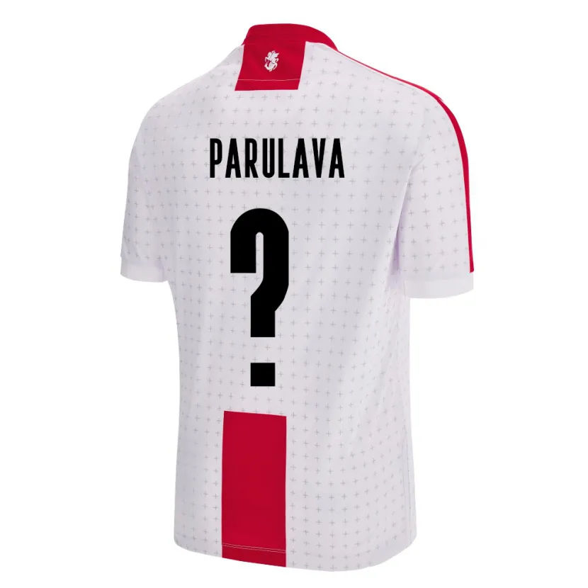 Danxen Mulher Camisola Geórgia Otar Parulava #0 Branco Principal 24-26 Camisa