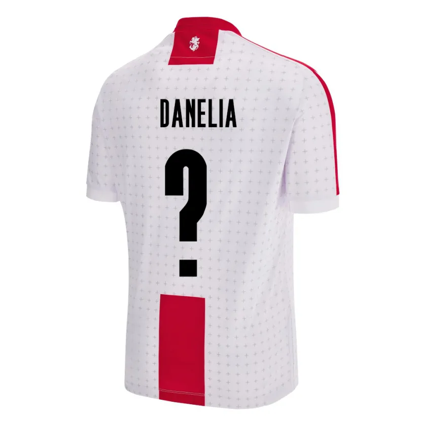 Danxen Mulher Camisola Geórgia Reziko Danelia #0 Branco Principal 24-26 Camisa