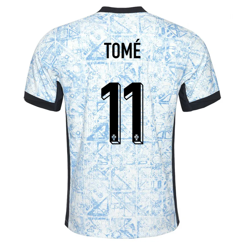 Danxen Mulher Camisola Portugal Olivio Tome #11 Azul Creme Alternativa 24-26 Camisa