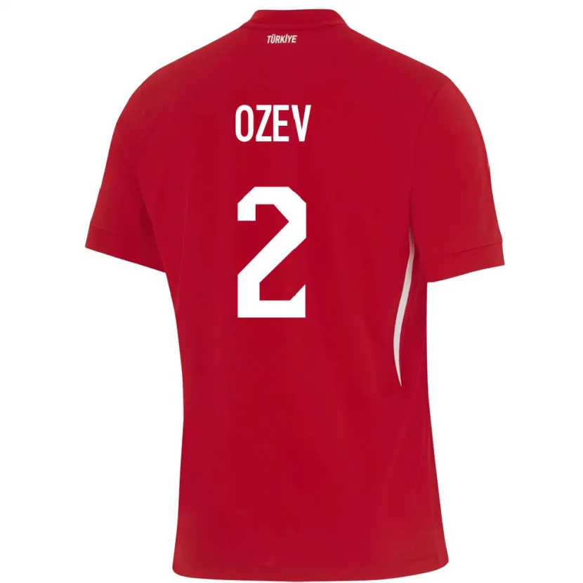 Danxen Mulher Camisola Turquia Ümran Özev #2 Vermelho Alternativa 24-26 Camisa