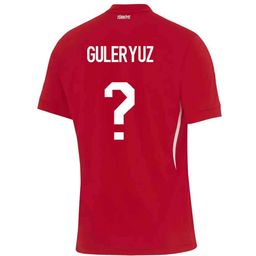 Danxen Mulher Camisola Turquia Göknur Güleryüz #0 Vermelho Alternativa 24-26 Camisa