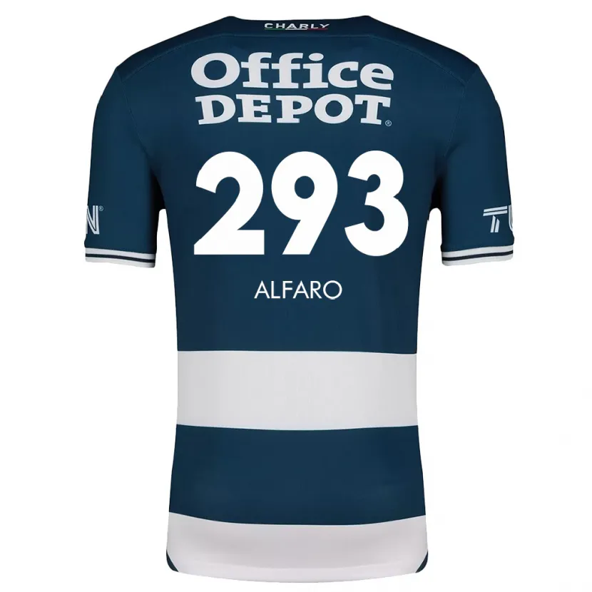 Danxen Criança Camisola Cristóbal Alfaro #293 Branco Azulado Principal 2024/25 Camisa