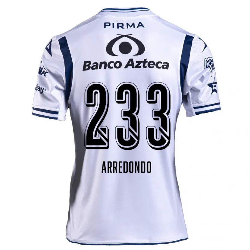 Danxen Criança Camisola Ángel Arredondo #233 Branco Azul Marinho Principal 2024/25 Camisa