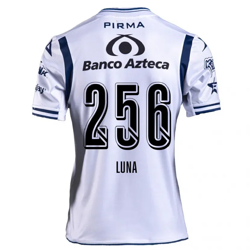 Danxen Criança Camisola Ángel Luna #256 Branco Azul Marinho Principal 2024/25 Camisa