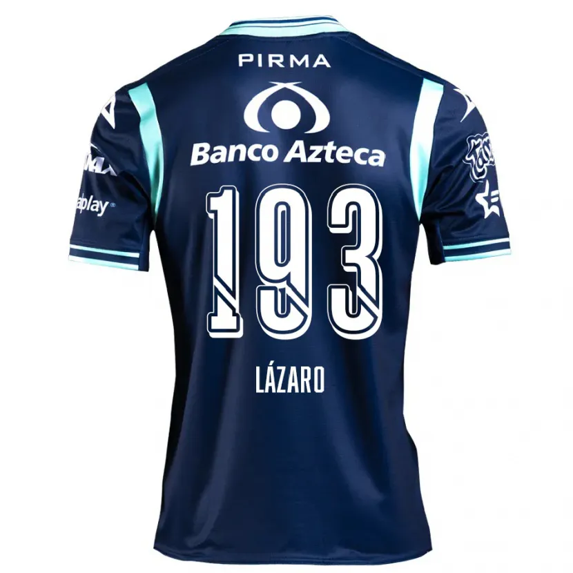 Danxen Criança Camisola Juan Lázaro #193 Azul-Marinho Alternativa 2024/25 Camisa