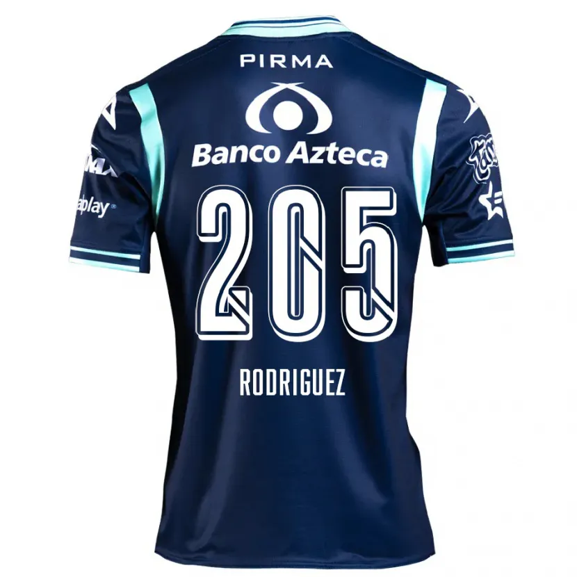 Danxen Criança Camisola Alberto Rodríguez #205 Azul-Marinho Alternativa 2024/25 Camisa